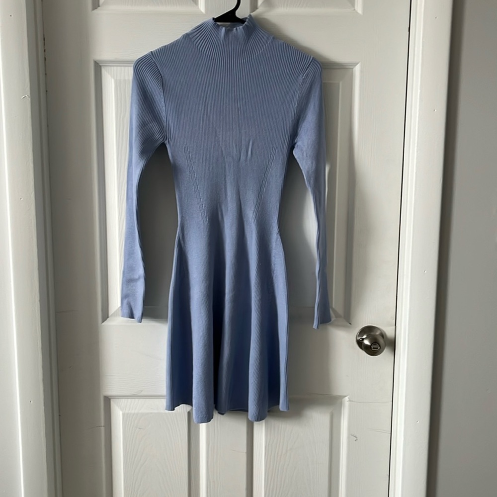 Zara sweater mini dress